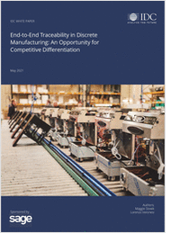 End-to-End Traceability in Discrete Manufacturing: An Opportunity for Competitive Differentiation