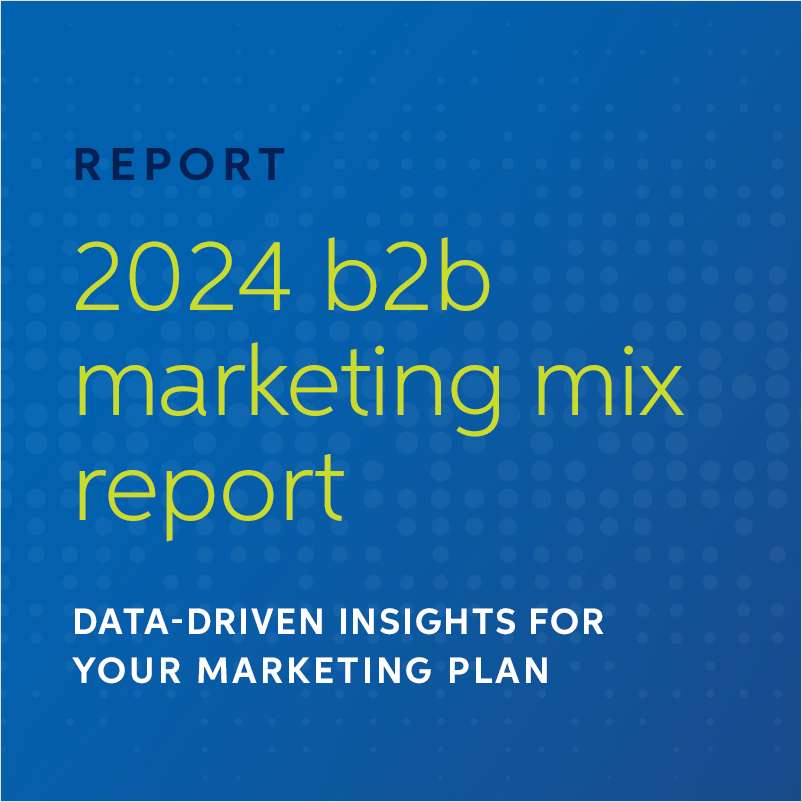 2024 B2B Marketing Mix Report