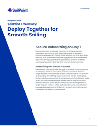 SailPoint + Workday: Deploy Together for Smooth Sailing
