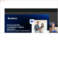 Solving identity complexity in higher education: Best practices to address multiple affiliations