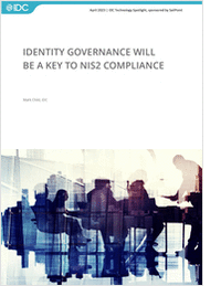 Identity governance will be key to NIS2 compliance