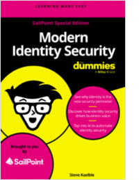 Modern Identity Security For Dummies, SailPoint Special Edition