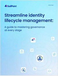 Streamline identity lifecycle management