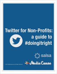 Twitter for Non-Profits: a guide to #doingitright