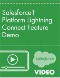 Salesforce1 Platform Lightning Connect Feature Demo