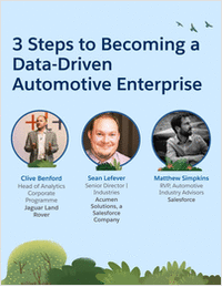 3 Steps to Becoming a Data-Driven Automotive Enterprise