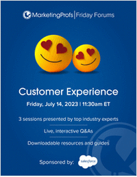 Customer Experience Friday Forum