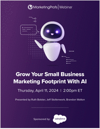 Grow Your Small Business Marketing Footprint With AI