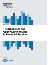 The Challenge and Opportunity of Data in Financial Services