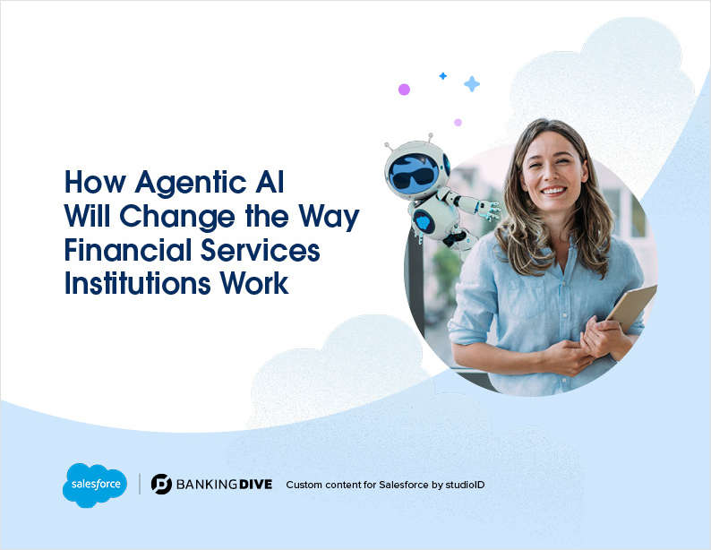 How Agentic AI Will Change the Way Financial Services Institutions Work