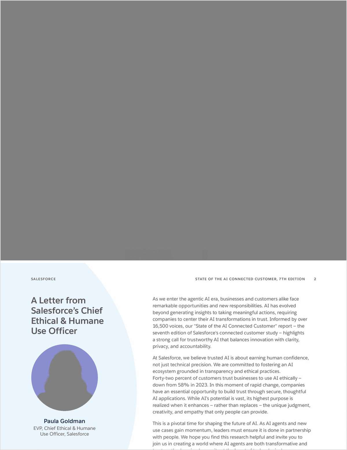 Seventh Edition State of the AI Connected Customer