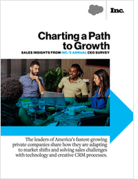 Charting A Path to Growth: Sales Insight's from Inc.'s Annual CEO Survey