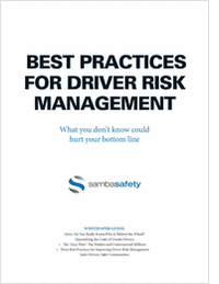 Best Practices for Driver Risk Management