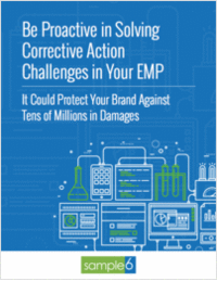 Be Proactive in Solving Corrective Action Challenges in Your EMP