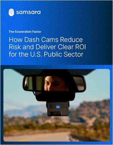 How Dash Cams Reduce Risk and Deliver Clear ROI for the U.S. Public Sector