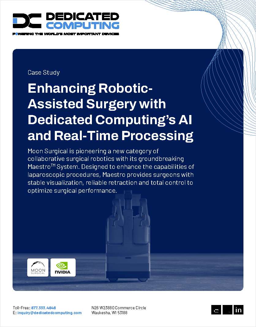 Moon Surgical Enhances Robotic-Assisted Surgery with AI and Real-Time Processing