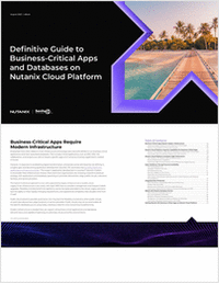Definitive Guide for Business - Critical Apps and Databases