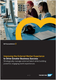 Improving the External Worker Experience to Drive Greater Business Success