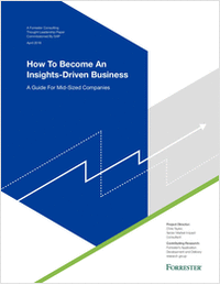How to Become an Insights-Driven Business: A Guide for Midsized Companies by Forrester