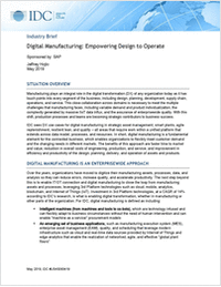 Digital Manufacturing: Empowering Design to Operate