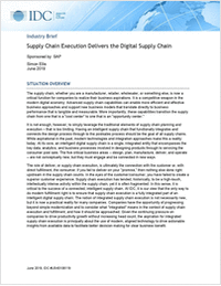 Supply Chain Execution Delivers the Digital Supply Chain