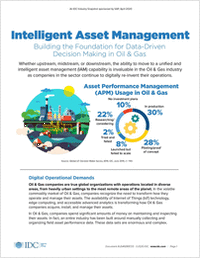 IDC Industry Snapshot: Intelligent Asset Management: Building the Foundation for Data-Driven Decision-Making  in Oil & Gas