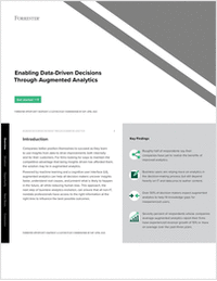 Forrester Report: Enabling Data-Driven Decisions Through Augmented Analytics