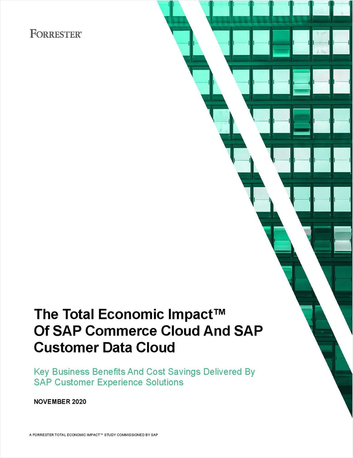 The Total Economic Impact Of SAP Commerce Cloud And SAP Customer Data Cloud
