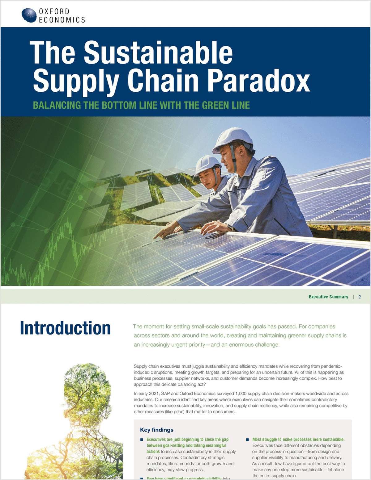 The Sustainable Supply Chain Paradox