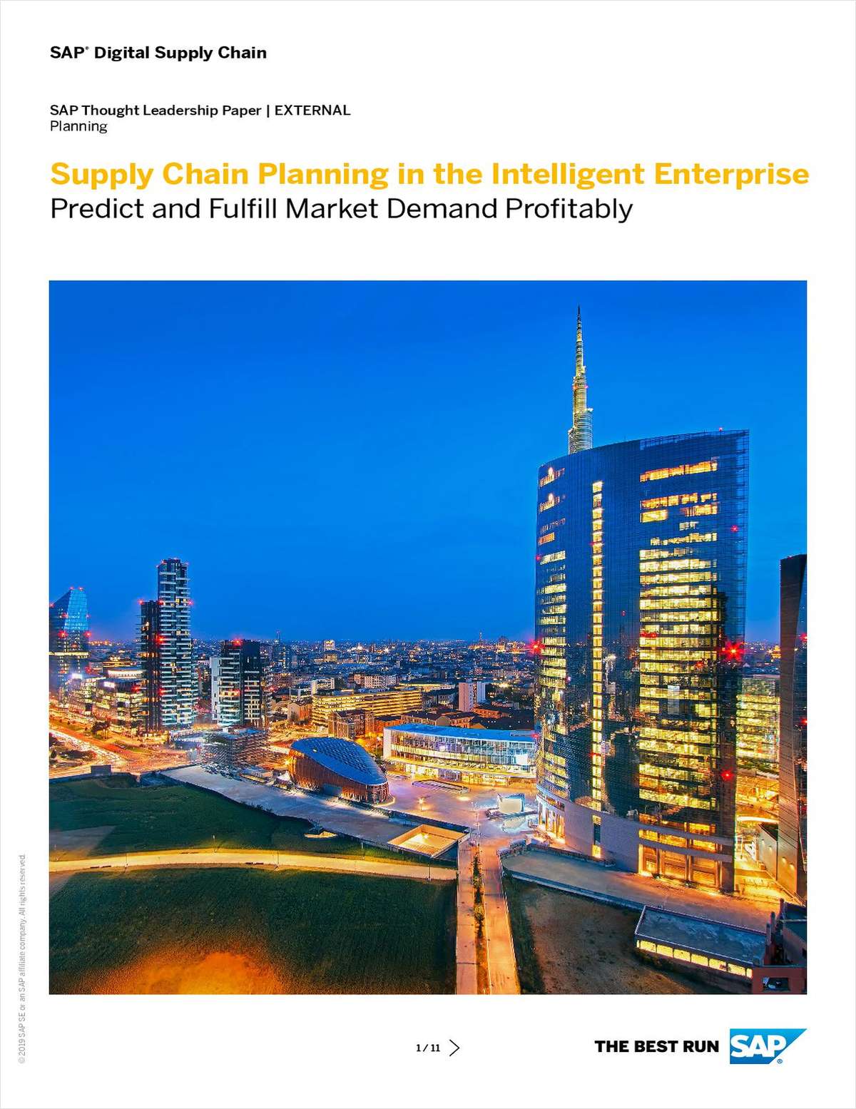 Supply Chain Planning in the Intelligent Enterprise
