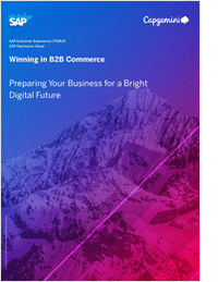 Capgemini and SAP - Winning in B2B Commerce: Preparing Your Business for a Bright Digital Future