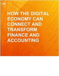 How the Digital Economy Can Connect and Transform Finance and Accounting