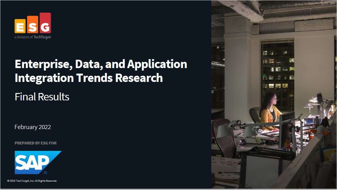 Enterprise, Data, and Application Integration Trends Research E-Book