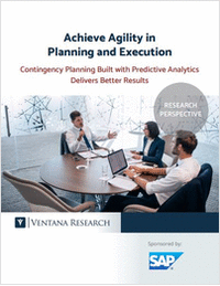 Contingency Planning Built with Predictive Analytics Delivers Better Results