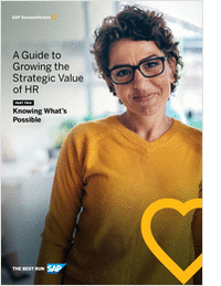 A Guide to Growing the Strategic Value of HR - Part 2