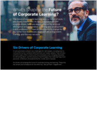 What's Shaping the Future of Corporate Learning?