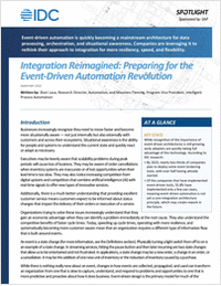 Integration Reimagined: Preparing for the Event-Driven Automation Revolution