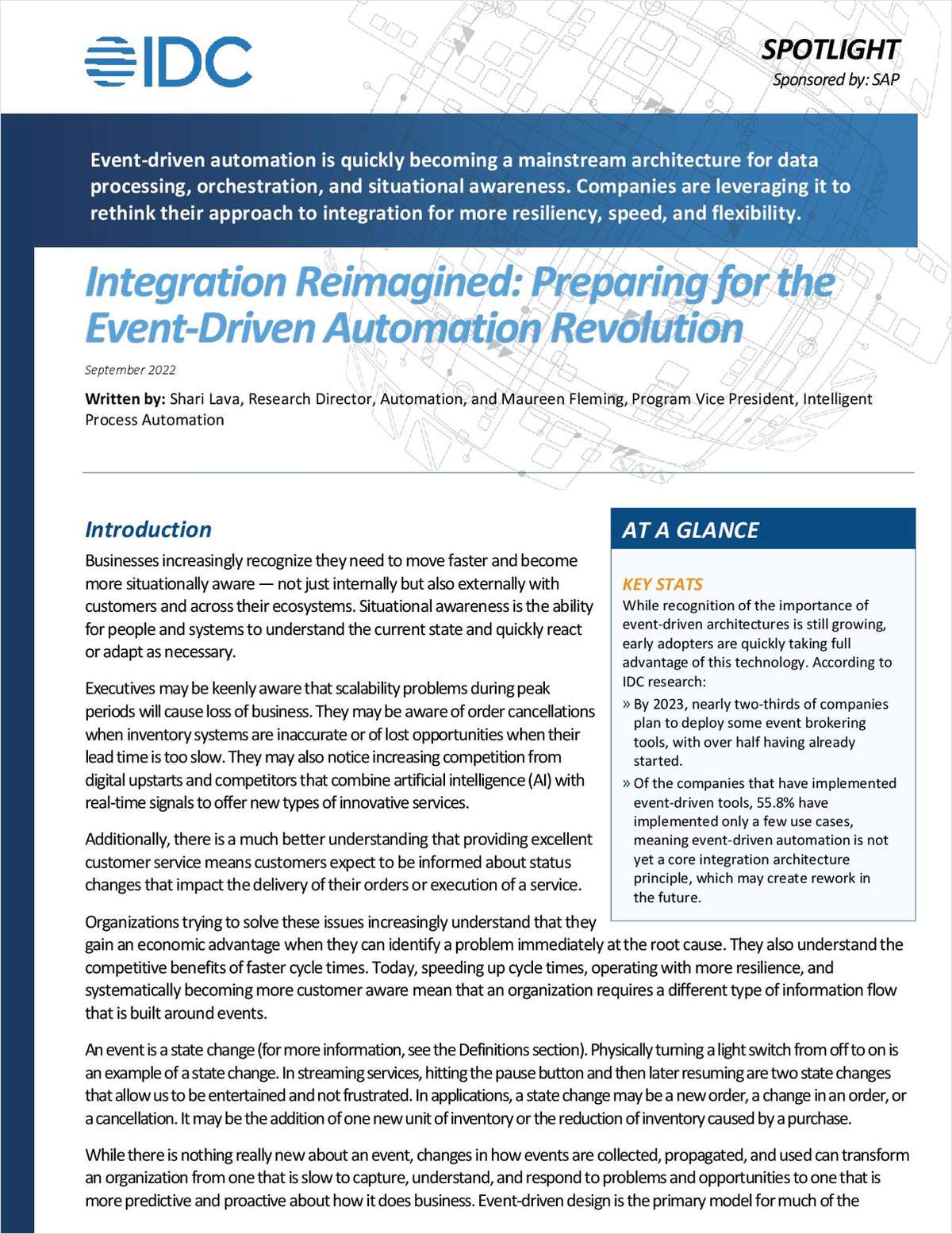 Integration Reimagined: Preparing for the Event-Driven Automation Revolution