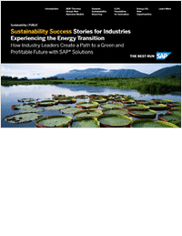 Sustainability Success Stories for Industries Experiencing the Energy Transition How Industry Leaders Create a Path to a Green and Profitable Future with SAP® Solutions