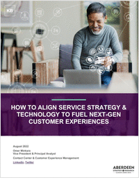 Aberdeen: Aligning Customer Service Strategy & Technology