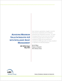 Achieving Maximum Value in Industry 4.0 with Intelligent Asset Management