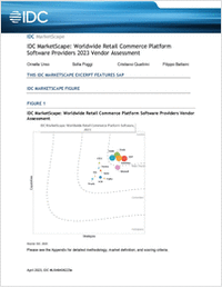 IDC MarketScape: Worldwide Retail Commerce Platform Software Providers 2023 Vendor Assessment