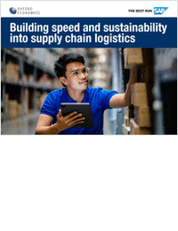 Building speed and sustainability into supply chain logistics