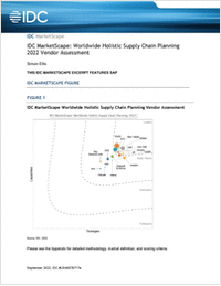 IDC MarketScape: Worldwide Holistic Supply Chain Planning 2022