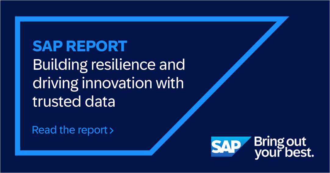 Fueling innovation and resilience with trusted data
