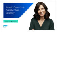 Enabling an Adaptive Supply Chain  across a Multi-Enterprise Business Network. Learn how with the IDC Spotlight.
