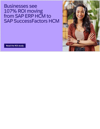 SAP ERP HCM to SAP SuccessFactors HCM: 13% lower cost