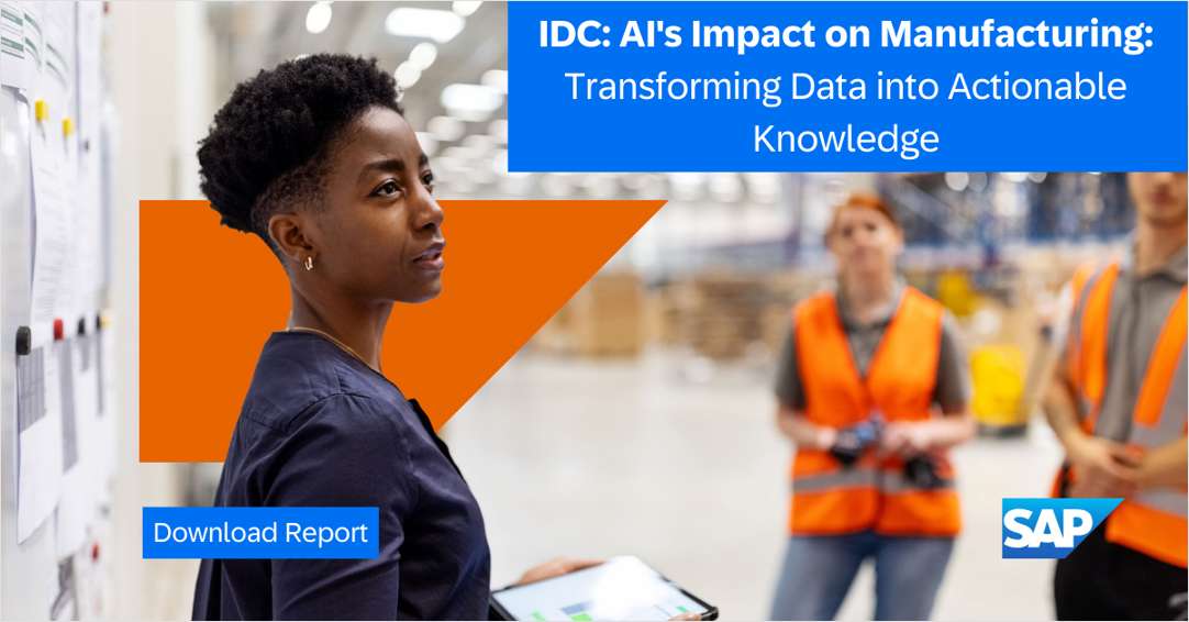 IDC: The Impact of AI on Manufacturing