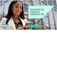 High-performing businesses use AI as a strategic business enabler for HR.