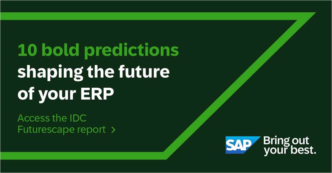 Explore what's next in intelligent ERP.
